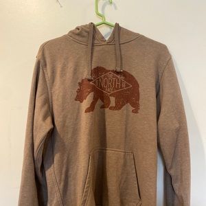 North face brown bear